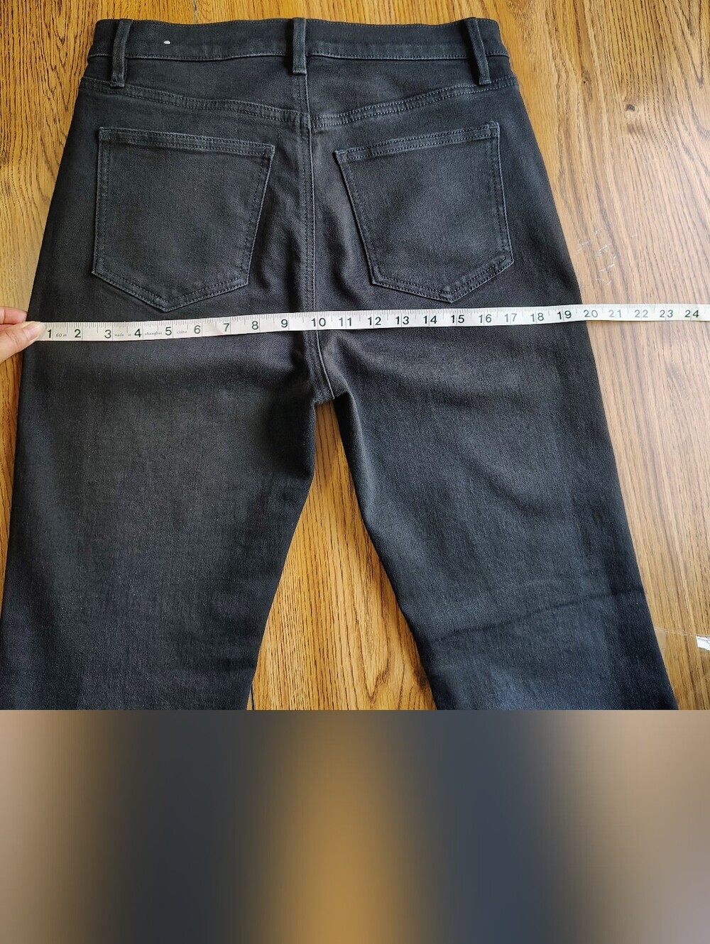 Ann Taylor The Boot Cut High Rise Women's Denim Jeans Black Stretch sz 8. - Picture 11 of 16